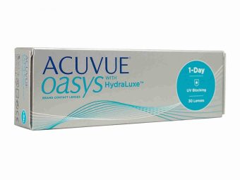   Acuvue Oasys 1-Day With Hydraluxe (30 stk), Tageskontaktlinsen
