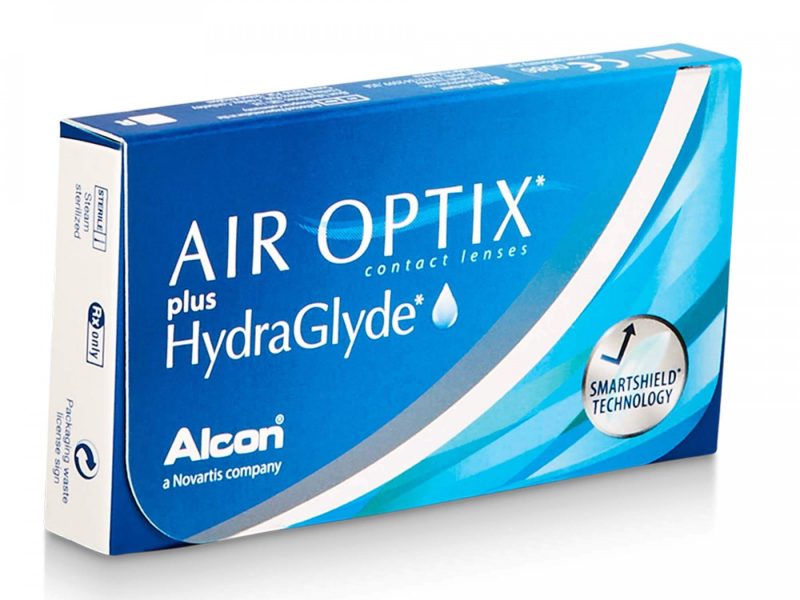 Air Optix plus HydraGlyde (3 stk), Monatskontaktlinsen