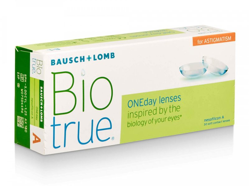 Biotrue ONEday for Astigmatism (30 stk), Tageskontaktlinsen