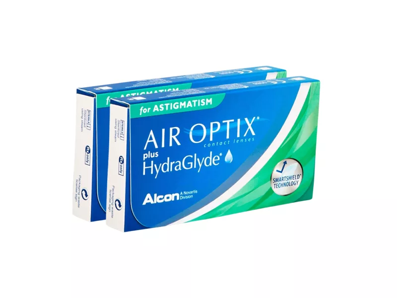 Air Optix plus HydraGlyde for Astigmatism (12 Stück), Monatskontaktlinsen