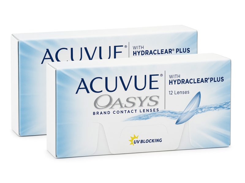 Acuvue Oasys With Hydraclear Plus (24 stk), 1-2 wöchentliche Kontaktlinsen