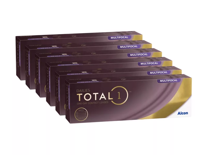 Dailies Total 1 Multifocal (180 Stück), Tageskontaktlinsen