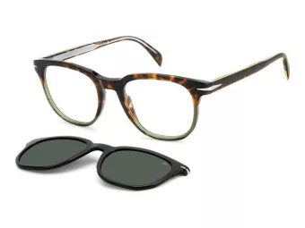 David Beckham DB 7120/CS PHW/UC Brillen mit Aufsteckgläsern