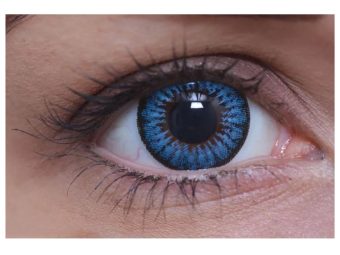   ColourVUE Babaszem - Cool kék (2 stk) , Highlight, 3 Monatskontaktlinsen