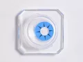 ColourVUE Crazy Party Blue Star (2 stk) , Abdeckung, 3 Monatskontaktlinsen - ohne Dioptrie