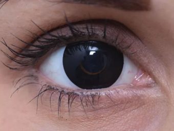   ColourVUE Crazy Blackout (2 stk) , Abdeckung, 3 Monatskontaktlinsen