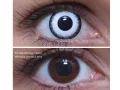 ColourVUE Crazy Lunatic (2 stk) , Abdeckung, 3 Monatskontaktlinsen - ohne Dioptrie