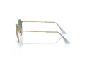 Ray-Ban Round Metal Sonnenbrille RB 0RB3447 001/3M 47