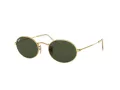 Ray-Ban Oval Sonnenbrille RB 3547 001/31 54