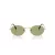 Ray-Ban Oval Sonnenbrille RB 3547 001/4E