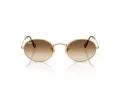 Ray-Ban Oval Sonnenbrille RB 3547 001/51 51