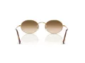 Ray-Ban Oval Sonnenbrille RB 3547 001/51 51