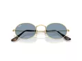 Ray-Ban Oval Sonnenbrille RB 3547 001/56