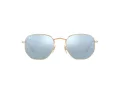 Ray-Ban Hexagonal Sonnenbrille RB 3548N 001/30
