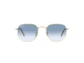 Ray-Ban Hexagonal Sonnenbrille RB 3548 001/3F 51