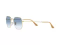 Ray-Ban Hexagonal Sonnenbrille RB 3548 001/3F 51