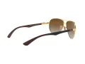 Ray-Ban Carbon Fibre Sonnenbrille RB 8313 001/51