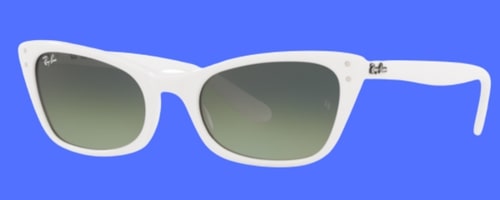 Ray-Ban weiße Sonnenbrillen