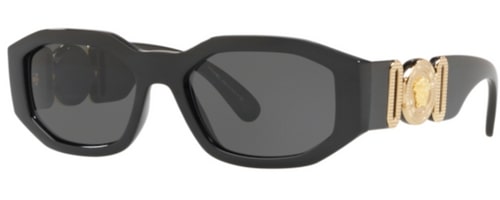 Versace schwarze Sonnenbrille
